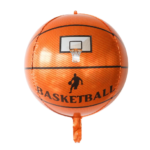 BasketBall 22” Spherical Orb Balloon