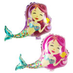 Mermaid Foil Balloon (Pink/Purple)
