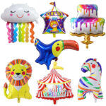 Circus Foil Balloons