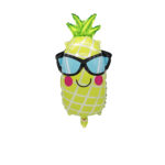 Glasses Pineapple Foil Balloon
