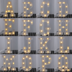 3D LED Night Letter Marquee Lamp