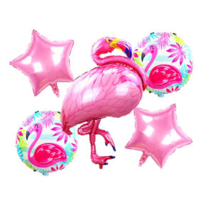 Flamingo Foil Balloon Set