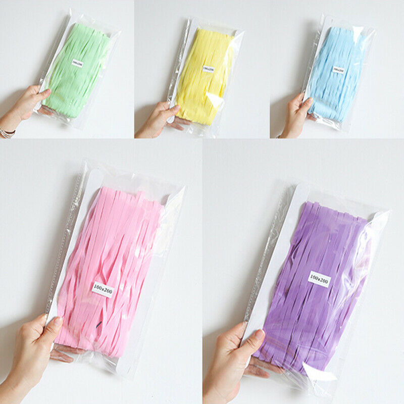 Pastel Macaron Fringe Curtains, Pastel Backdrop