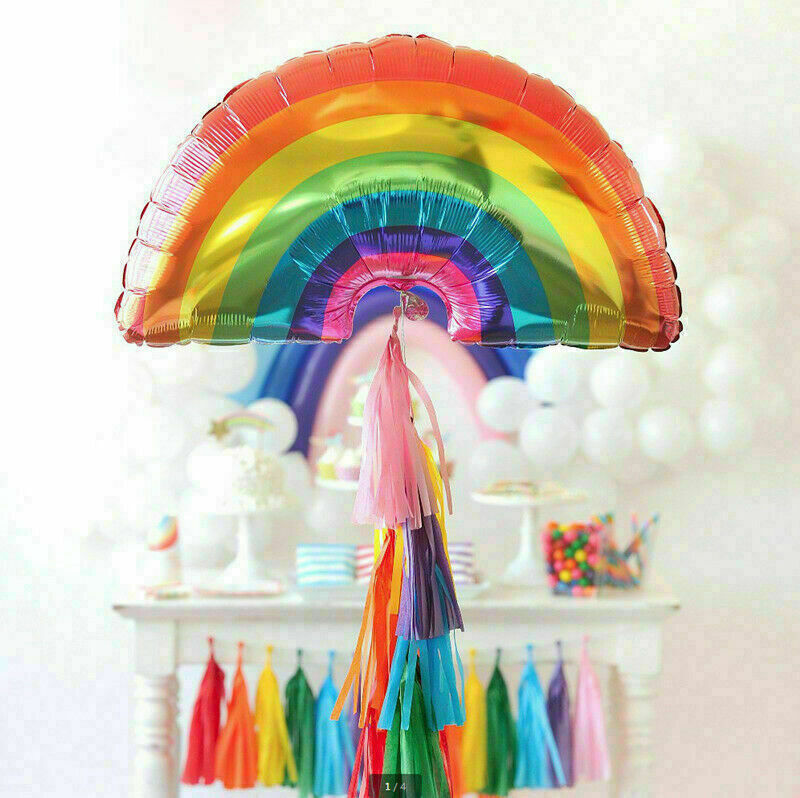 Rainbow Foil Balloon