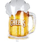 Cheers Glass Foil Balloon