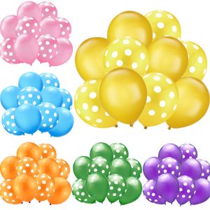 Polka Dots Latex Balloon Sets (Pack of 50)