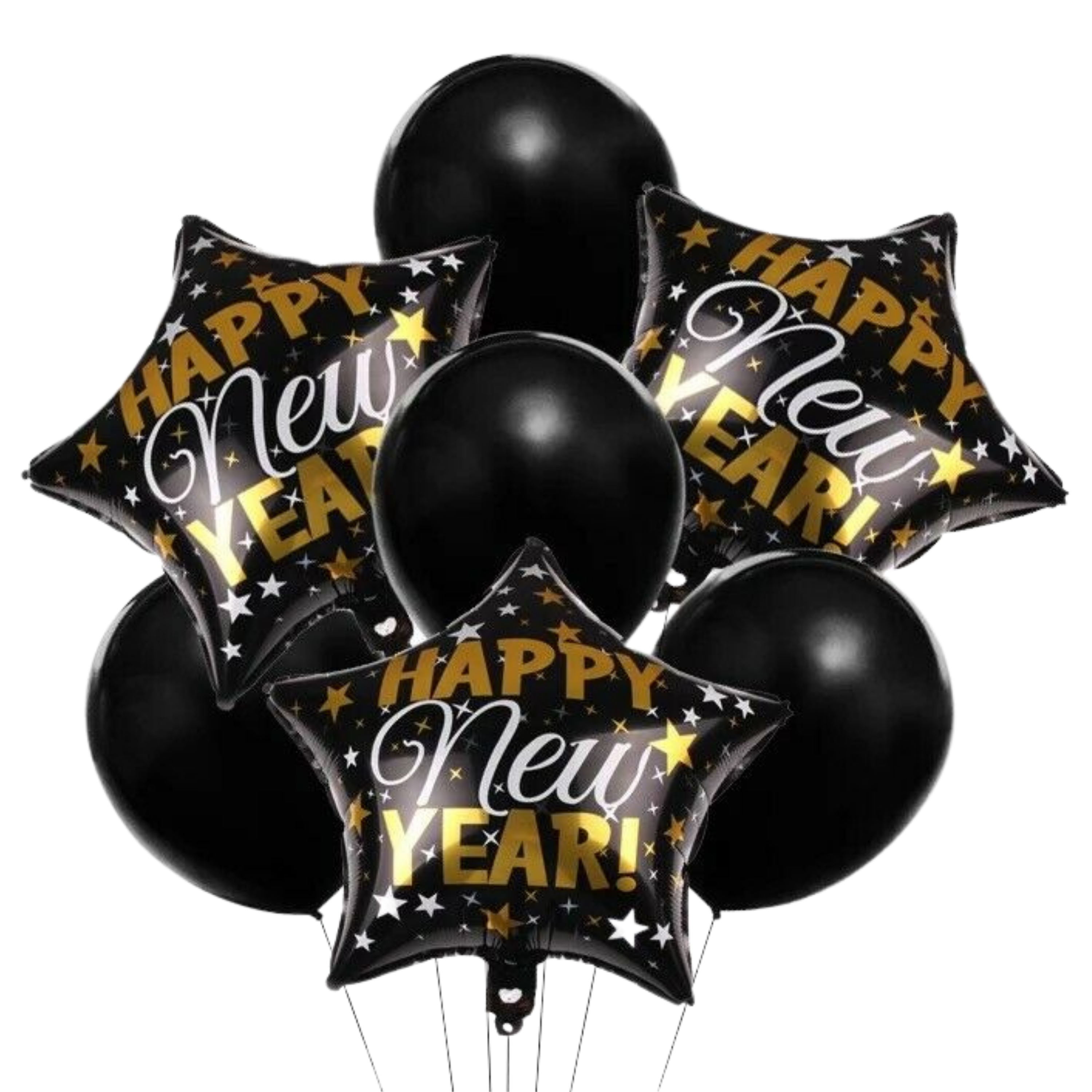 Happy New Year Balloons