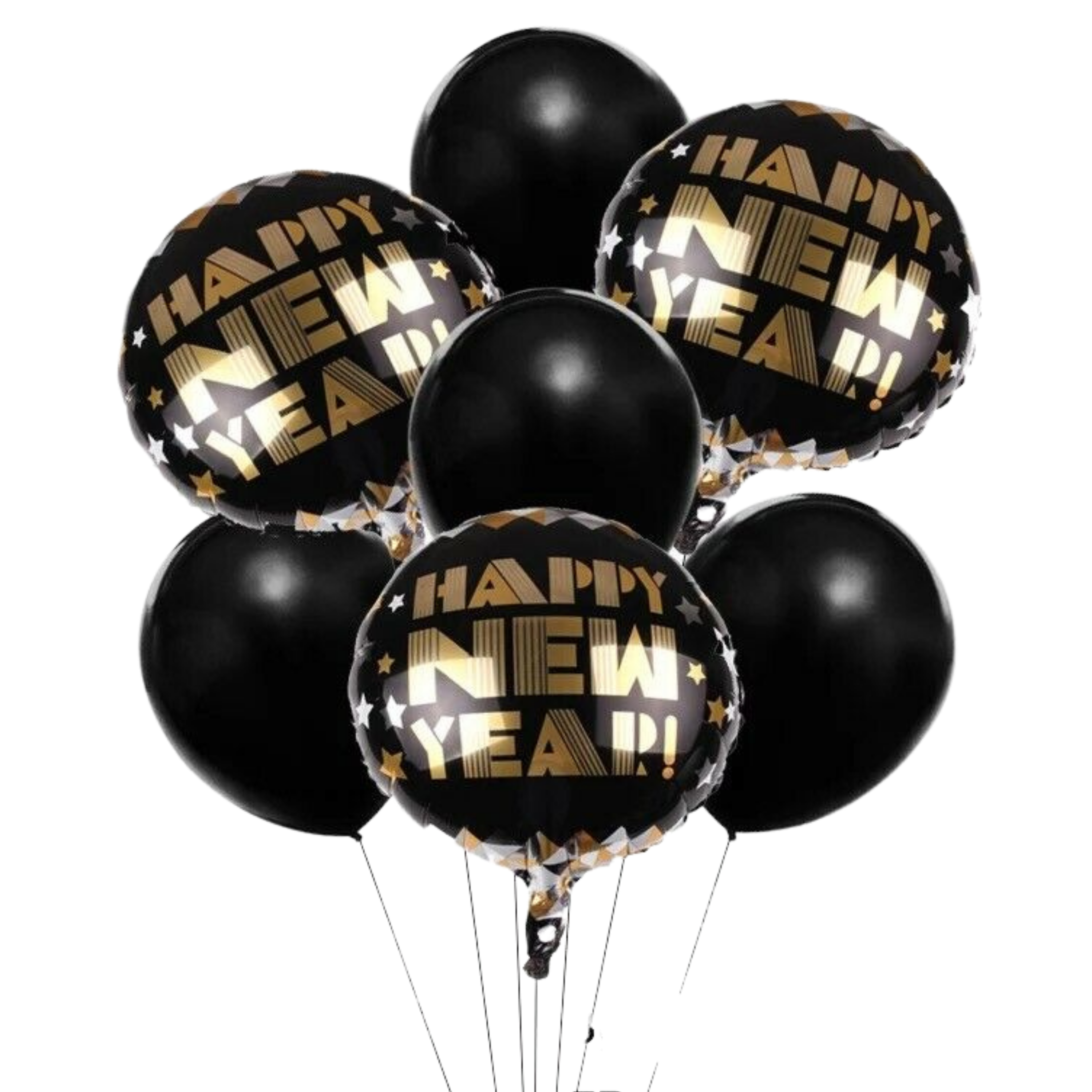 Happy New Year Balloons