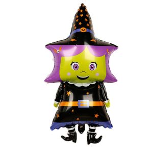 Happy Halloween Witch Foil Balloon