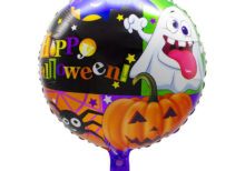 Halloween Round Foil Balloons