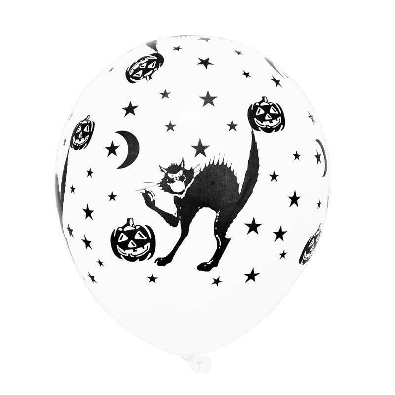 Happy Halloween Print Balloons