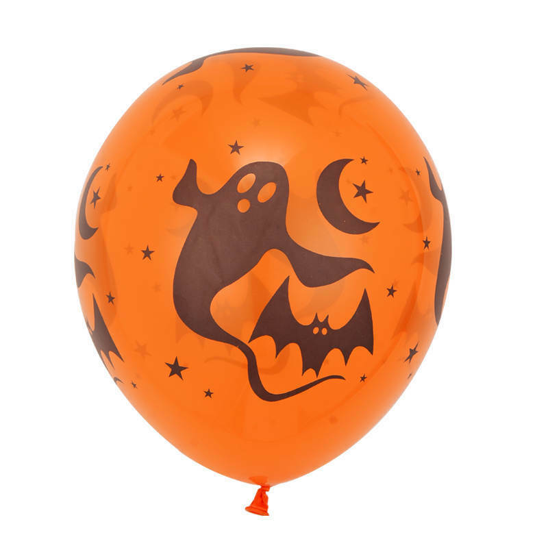 Happy Halloween Print Balloons