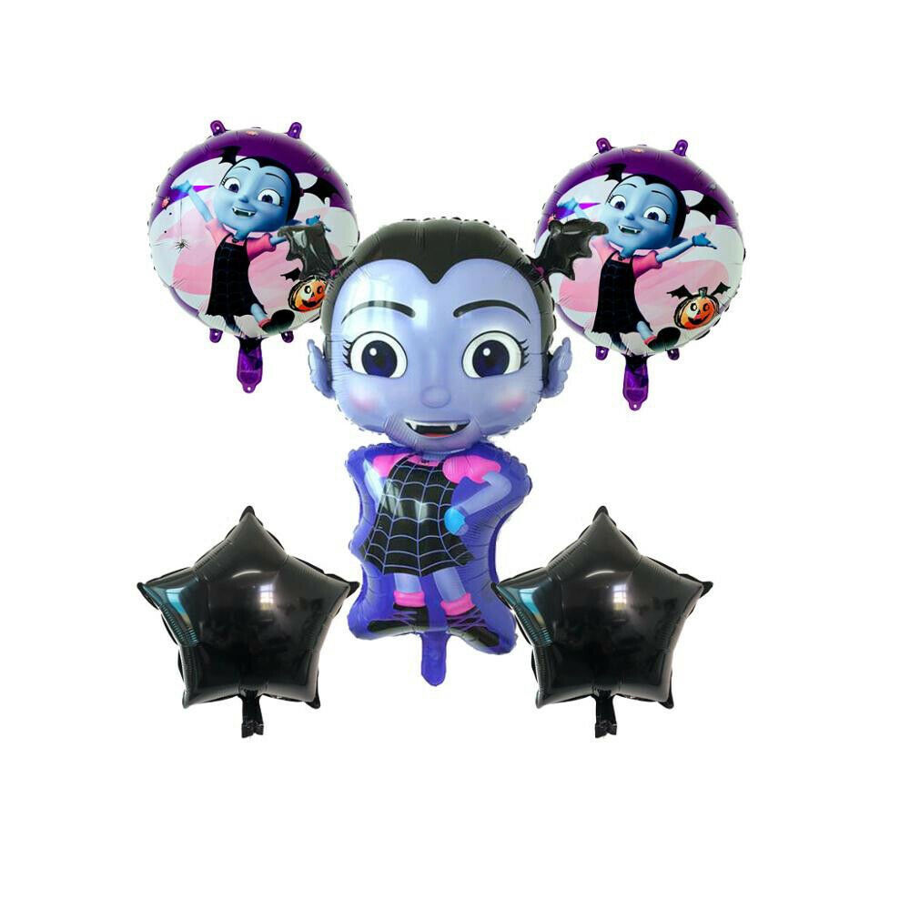 Happy Halloween Vampire Girl Foil Balloons Happy Halloween Vampire Girl Foil Balloons