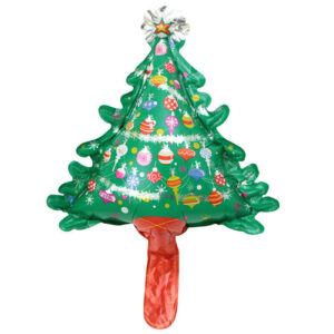 Merry Christmas Tree Foil Balloon