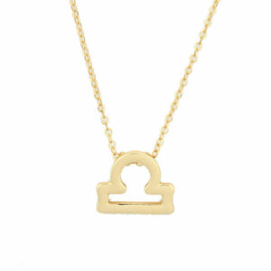 Libra Pendant Necklace Chain Set