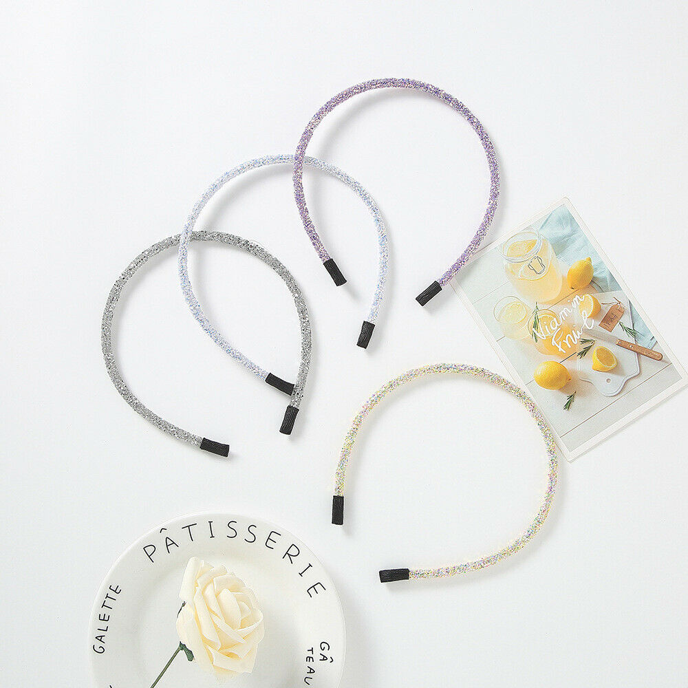 Sparkle Glitter Head Bands, Girls Headbands, Womens Headbands,