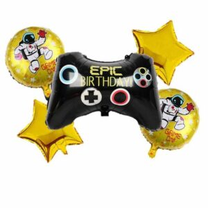 Game Remote Foil Balloons, Birthday Remote Balloons