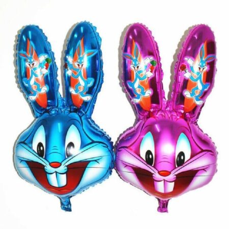 Blue Rabbit Balloons, Blue Rabbit Balloons, Cute Rabbit, Foil Balloons, Easter Balloons