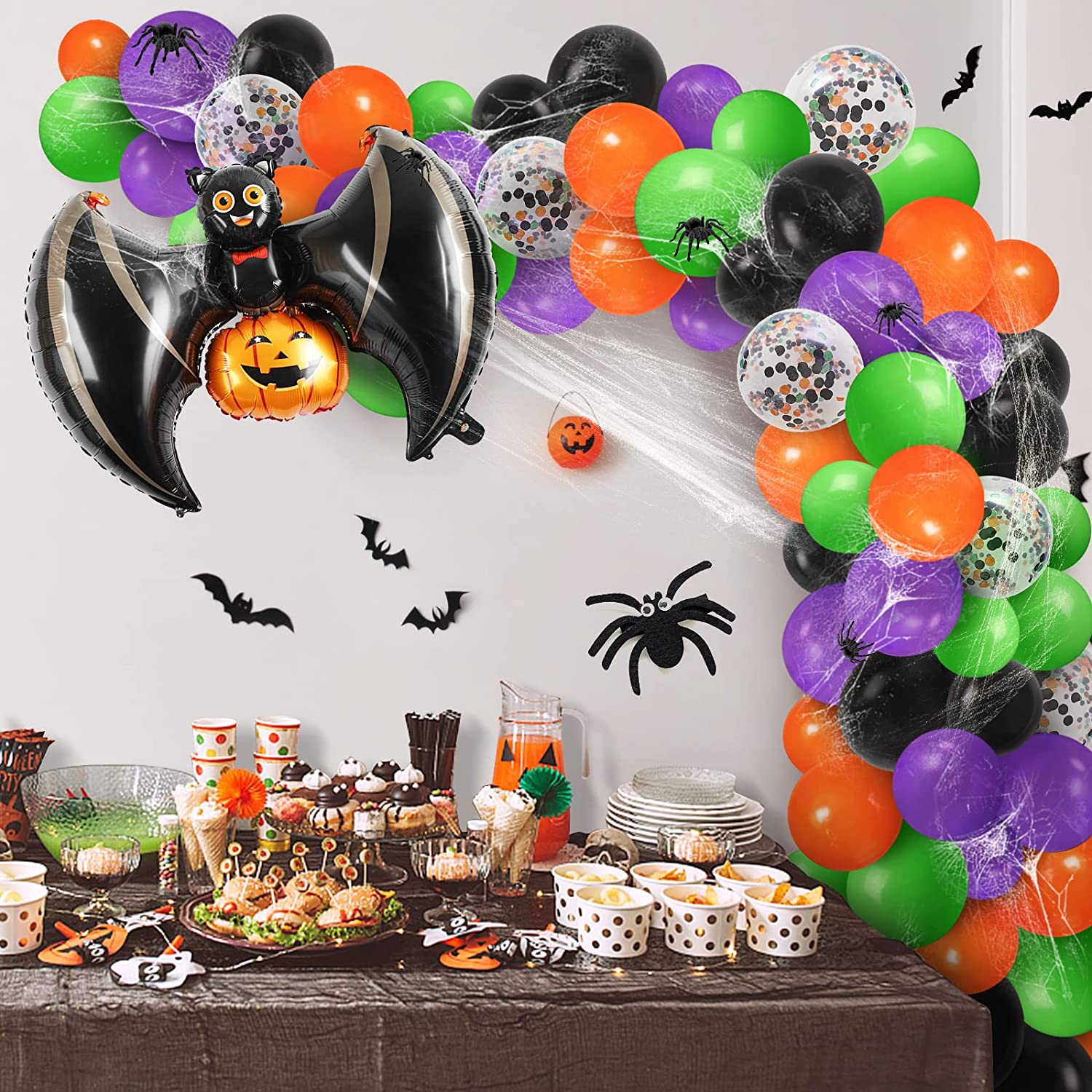 Halloween Balloon Arch